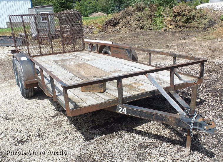image for item DI0613 1996 MMMC utility trailer