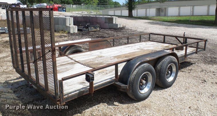 image for item DI0613 1996 MMMC utility trailer