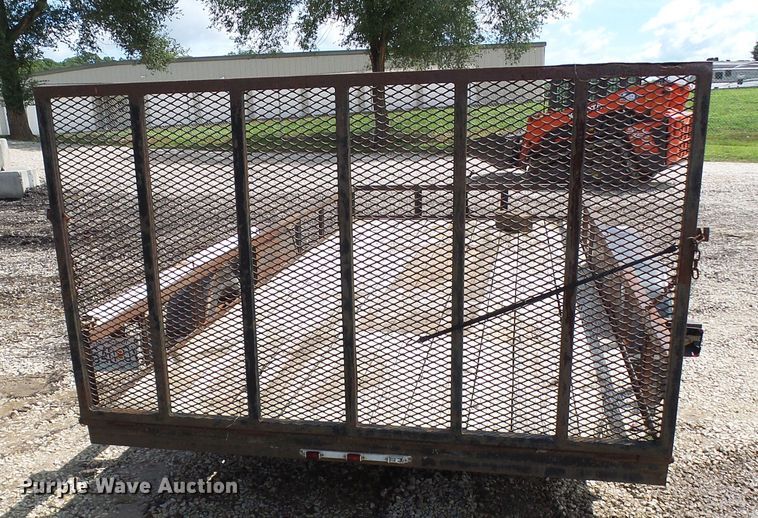 image for item DI0613 1996 MMMC utility trailer