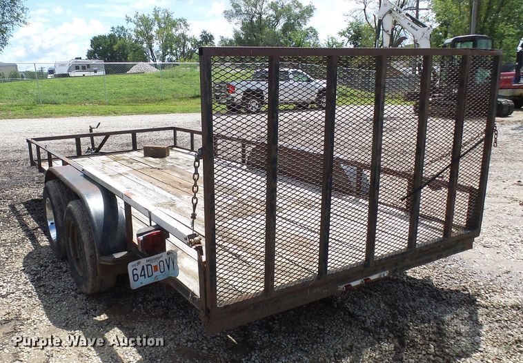 image for item DI0613 1996 MMMC utility trailer