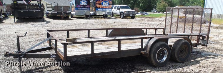 image for item DI0613 1996 MMMC utility trailer