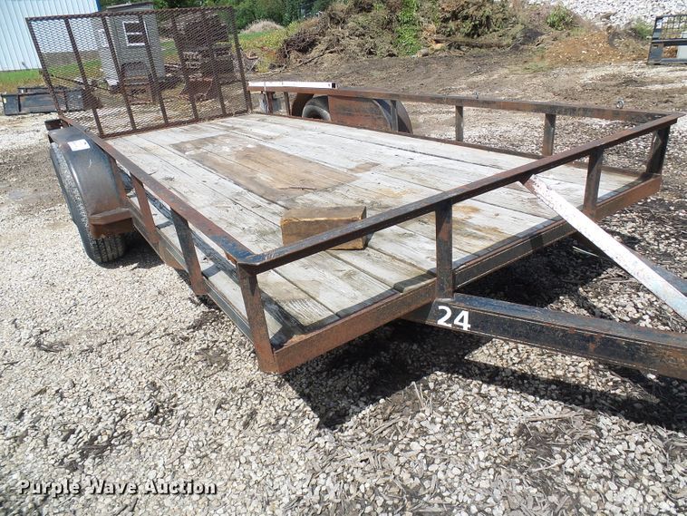 image for item DI0613 1996 MMMC utility trailer