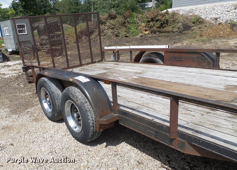 image for item DI0613 1996 MMMC utility trailer