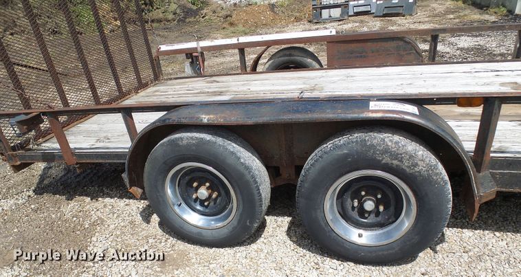 image for item DI0613 1996 MMMC utility trailer