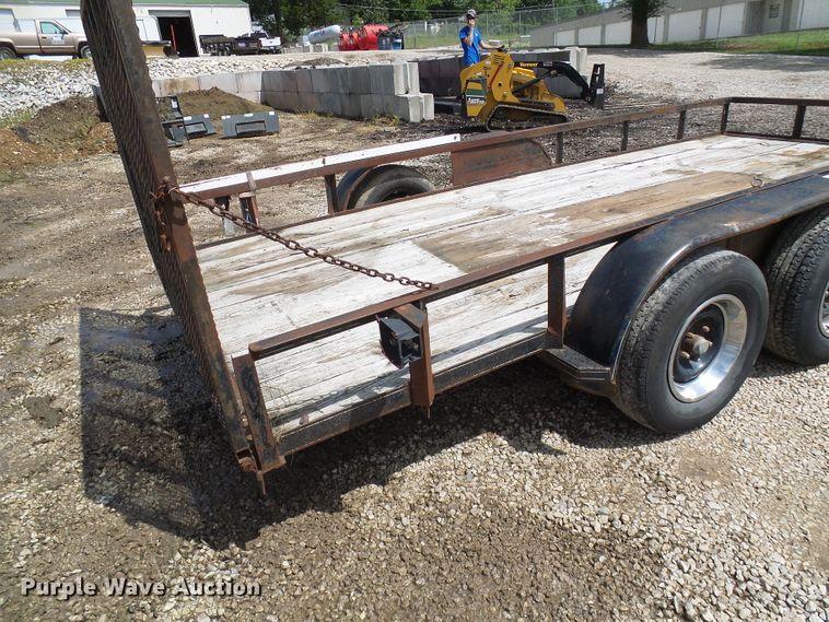 image for item DI0613 1996 MMMC utility trailer