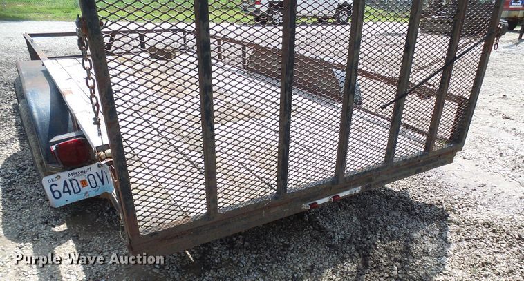 image for item DI0613 1996 MMMC utility trailer