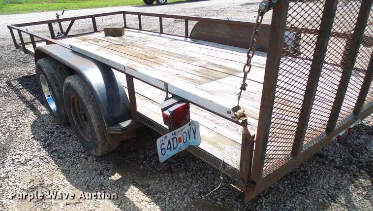 image for item DI0613 1996 MMMC utility trailer