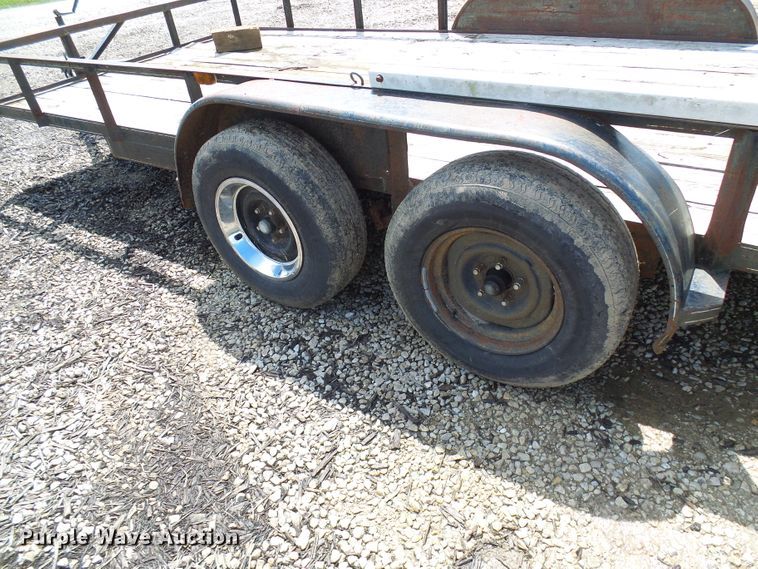 image for item DI0613 1996 MMMC utility trailer