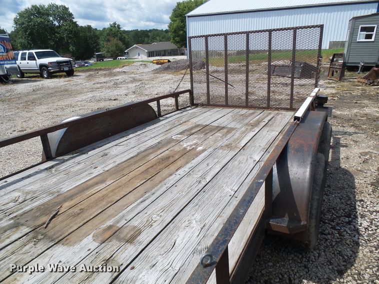 image for item DI0613 1996 MMMC utility trailer