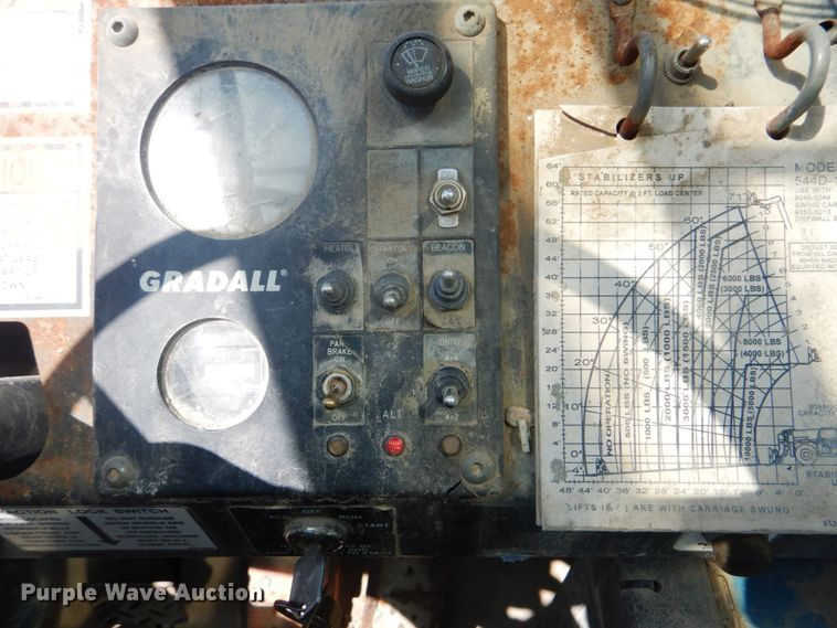 image for item DI2284 Gradall 544D-10 telehandler