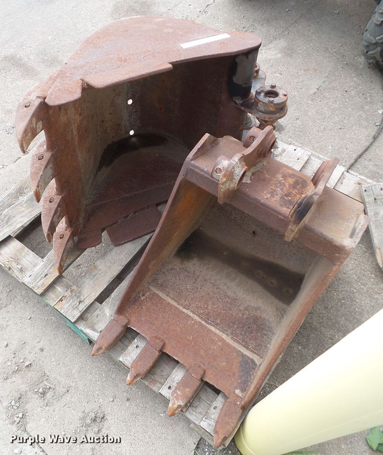 image for item EM9798 (2) backhoe buckets