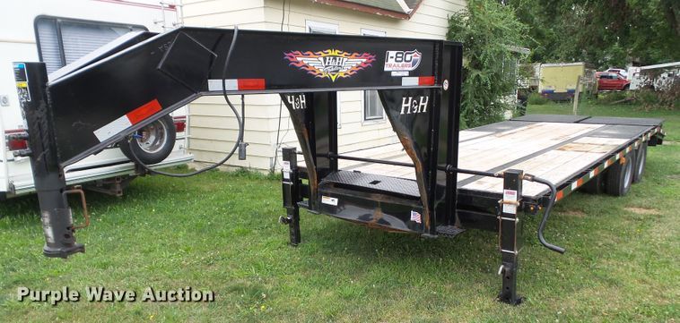 image for item EM9801 2018 H&H H20+5SDBU-GN19-200 equipment trailer