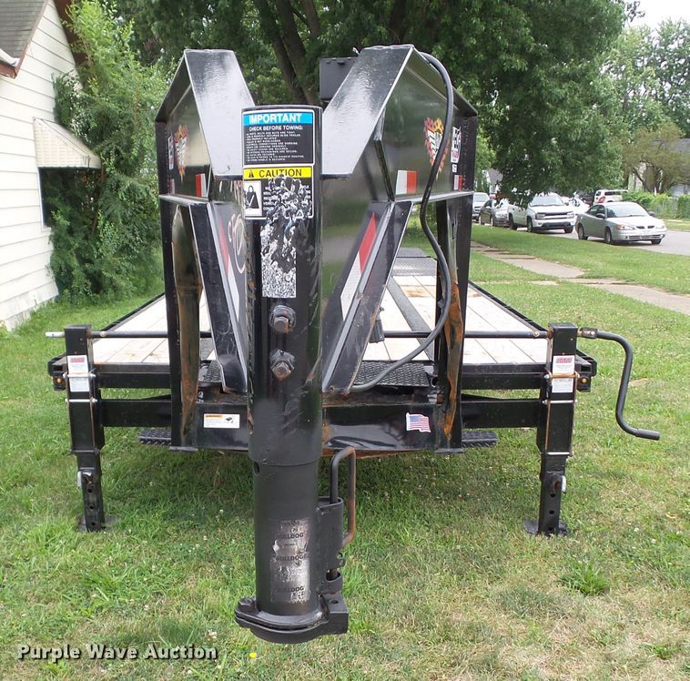 image for item EM9801 2018 H&H H20+5SDBU-GN19-200 equipment trailer