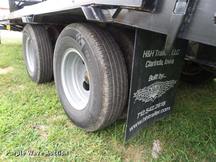 image for item EM9801 2018 H&H H20+5SDBU-GN19-200 equipment trailer