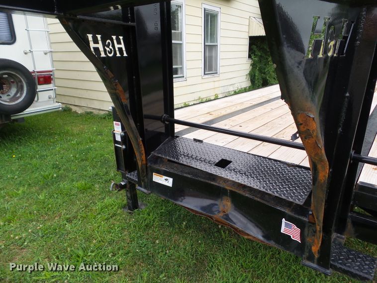 image for item EM9801 2018 H&H H20+5SDBU-GN19-200 equipment trailer