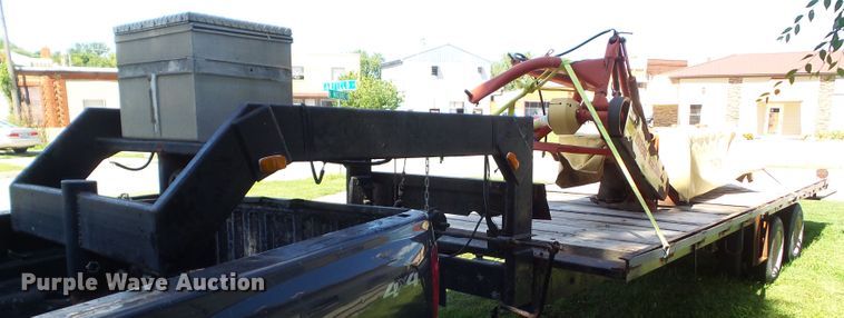 image for item EM9818 1986 shop built equipment trailer