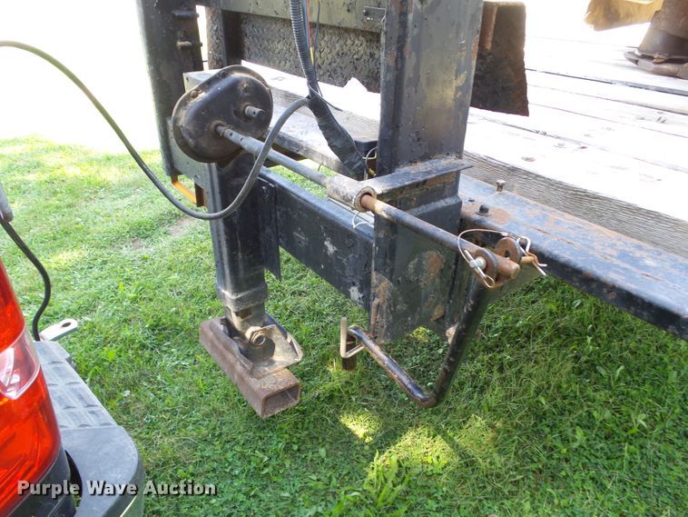 image for item EM9818 1986 shop built equipment trailer