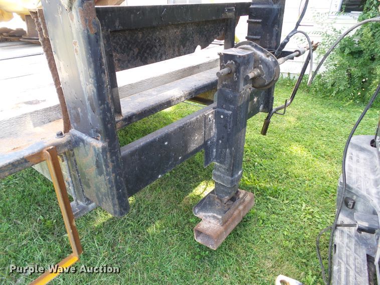 image for item EM9818 1986 shop built equipment trailer