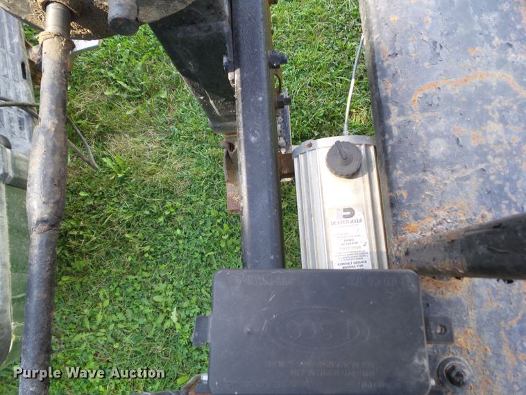 image for item EM9818 1986 shop built equipment trailer