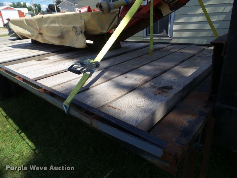 image for item EM9818 1986 shop built equipment trailer