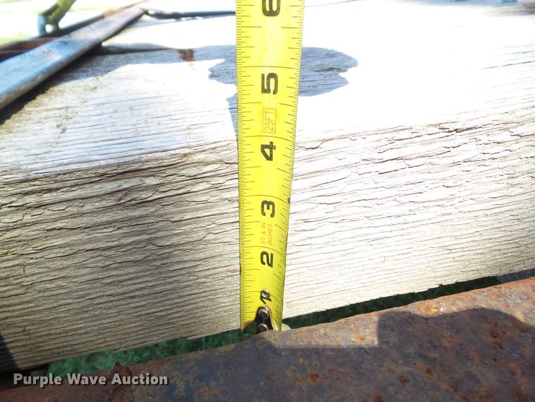 image for item EM9818 1986 shop built equipment trailer