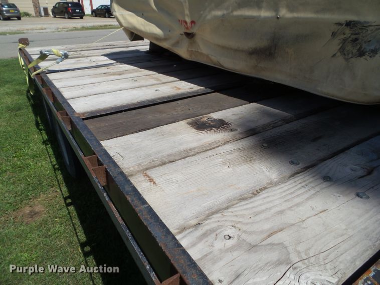 image for item EM9818 1986 shop built equipment trailer