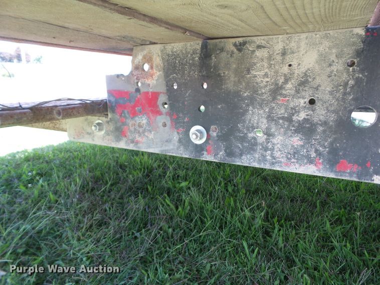 image for item EM9818 1986 shop built equipment trailer