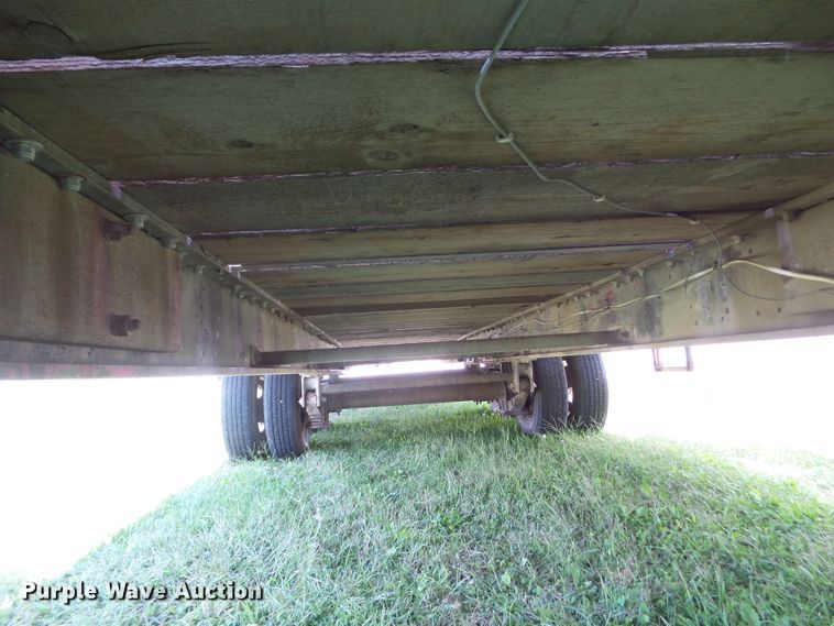 image for item EM9818 1986 shop built equipment trailer