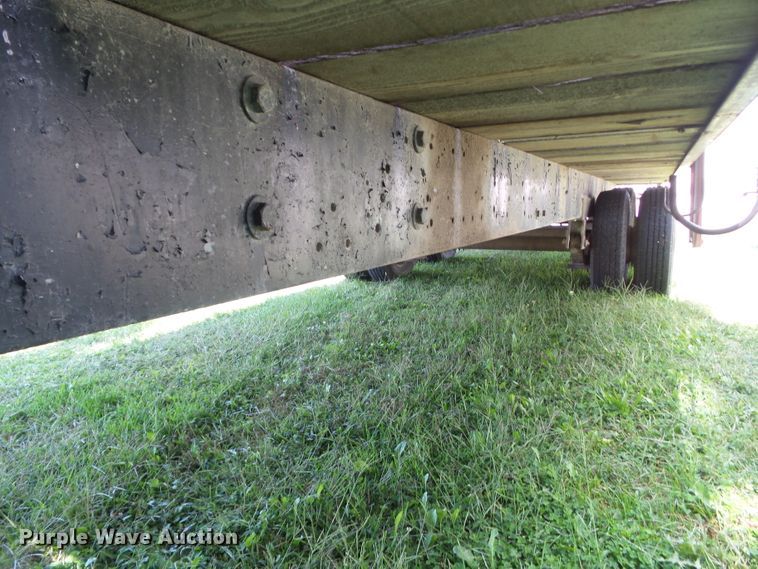 image for item EM9818 1986 shop built equipment trailer