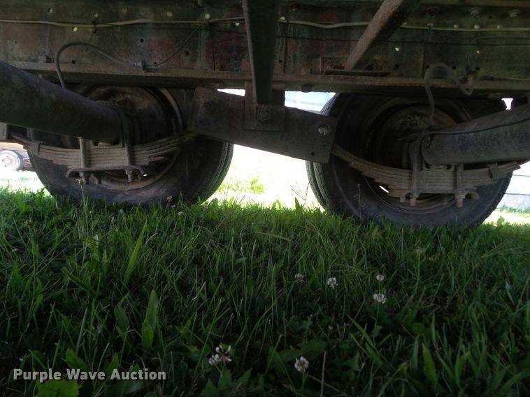 image for item EM9818 1986 shop built equipment trailer