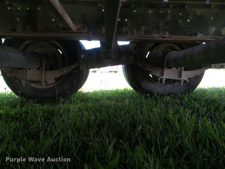 image for item EM9818 1986 shop built equipment trailer