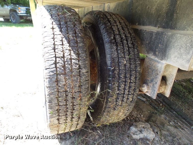 image for item EM9818 1986 shop built equipment trailer