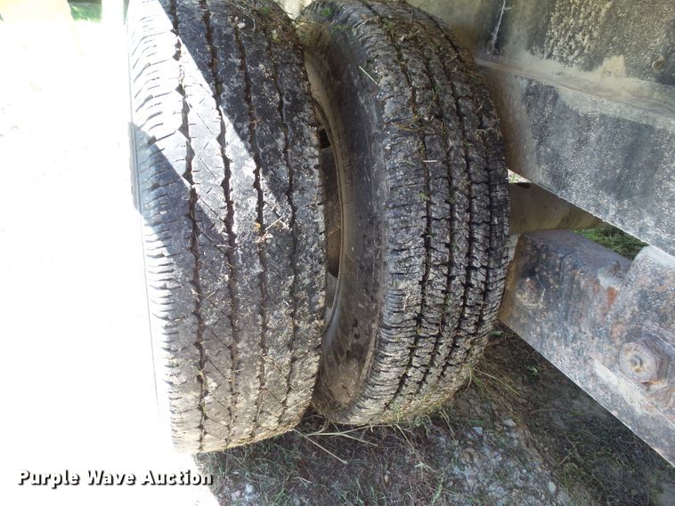 image for item EM9818 1986 shop built equipment trailer