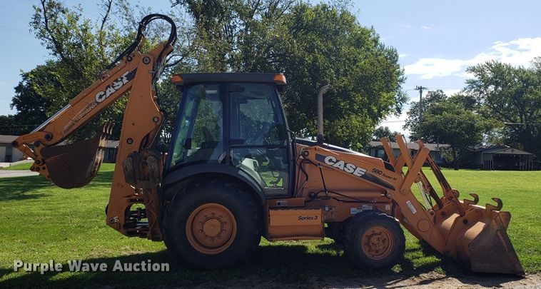 image for item ET9827 2009 Case 580 Super M Series 3 backhoe