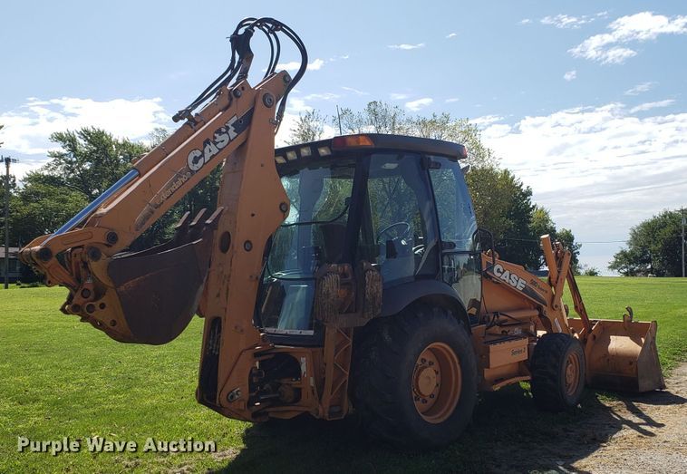 image for item ET9827 2009 Case 580 Super M Series 3 backhoe
