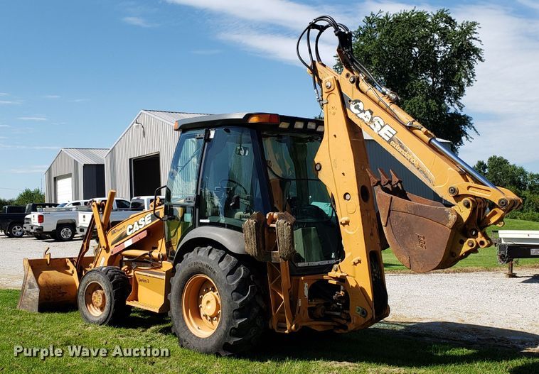 image for item ET9827 2009 Case 580 Super M Series 3 backhoe