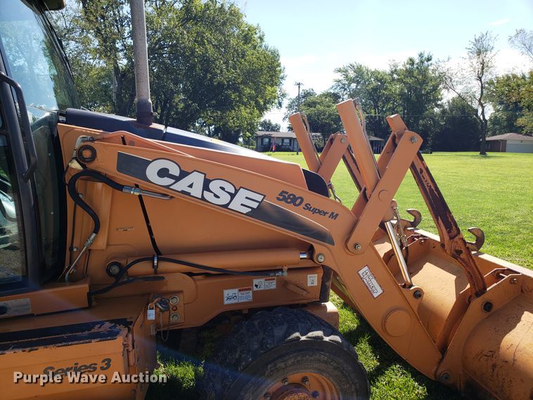 image for item ET9827 2009 Case 580 Super M Series 3 backhoe