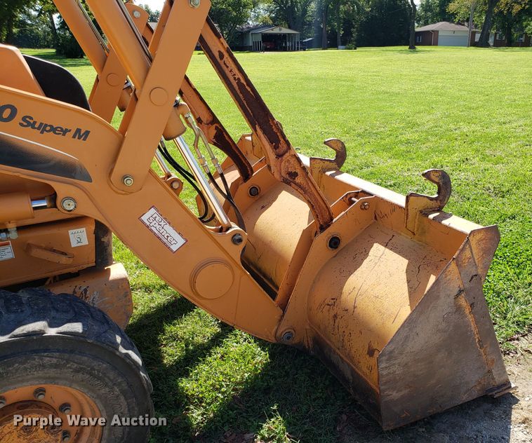 image for item ET9827 2009 Case 580 Super M Series 3 backhoe