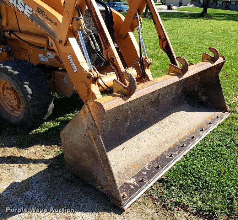 image for item ET9827 2009 Case 580 Super M Series 3 backhoe