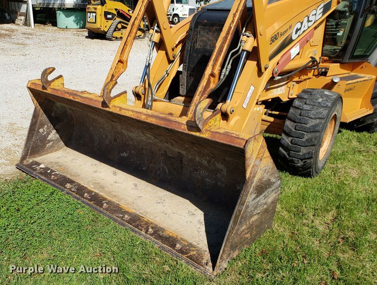 image for item ET9827 2009 Case 580 Super M Series 3 backhoe