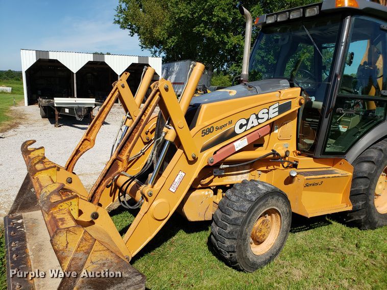 image for item ET9827 2009 Case 580 Super M Series 3 backhoe