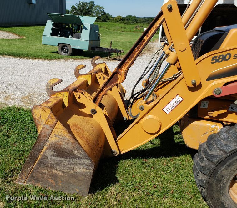 image for item ET9827 2009 Case 580 Super M Series 3 backhoe