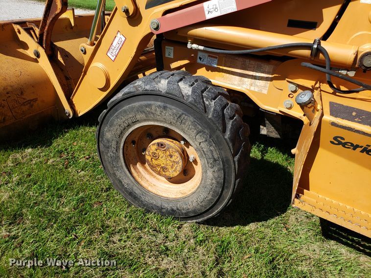 image for item ET9827 2009 Case 580 Super M Series 3 backhoe