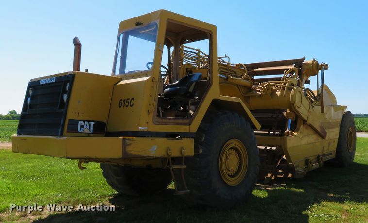 image for item EV9691 1995 Caterpillar 615C Series II elevating scraper