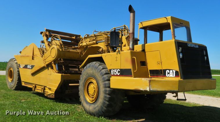 image for item EV9691 1995 Caterpillar 615C Series II elevating scraper