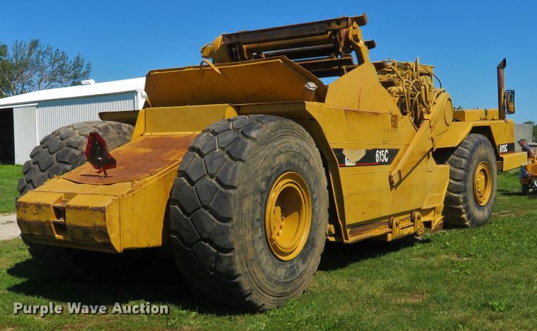 image for item EV9691 1995 Caterpillar 615C Series II elevating scraper