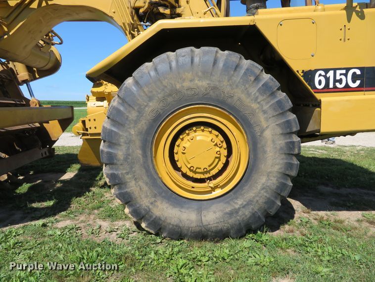 image for item EV9691 1995 Caterpillar 615C Series II elevating scraper