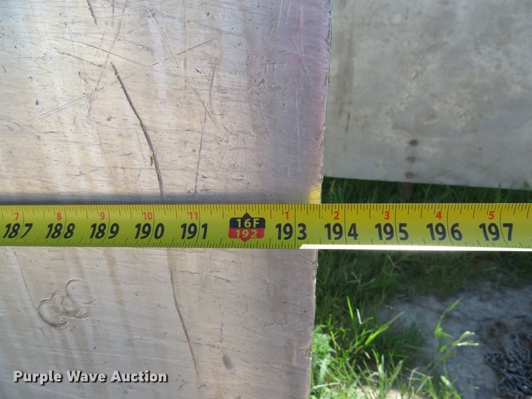 image for item EV9693 (2) aluminum trench boxes