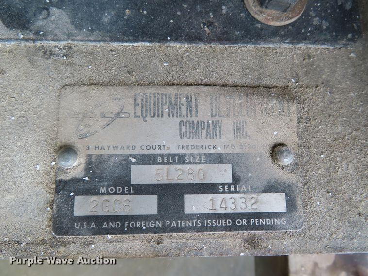 image for item FJ9132 Edco 2GC6 concrete surfacer