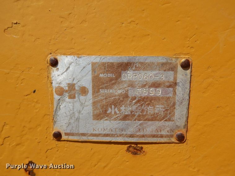 image for item GG9085 1979 Komatsu D65E-6 dozer